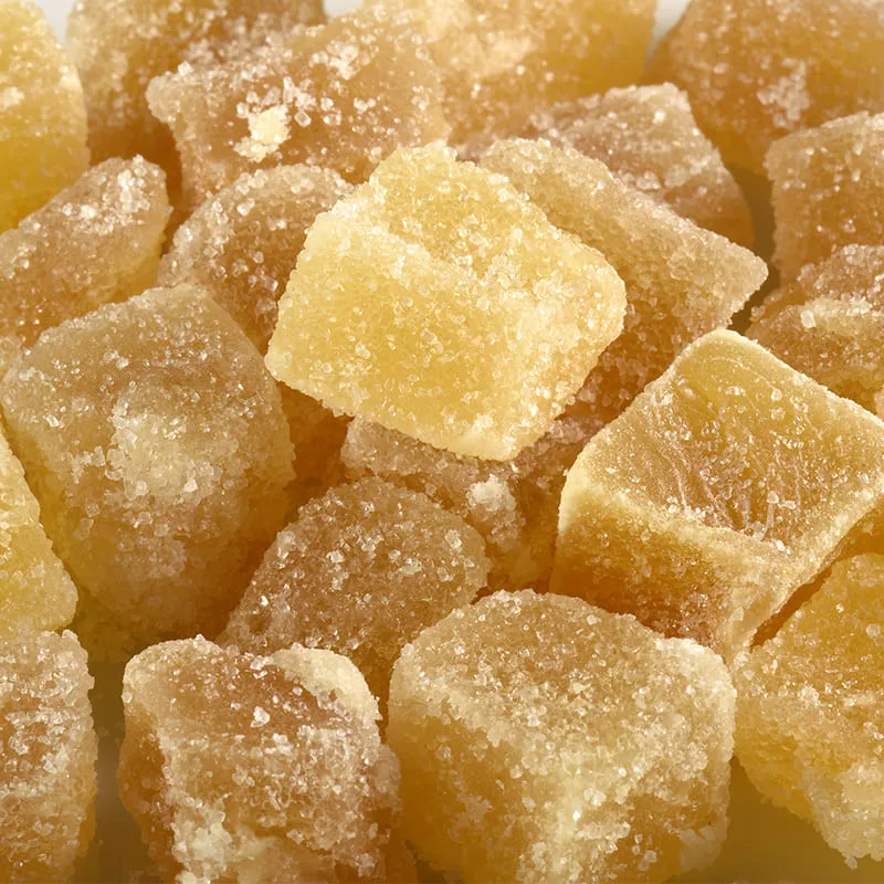 Gingembre confit bio en vrac