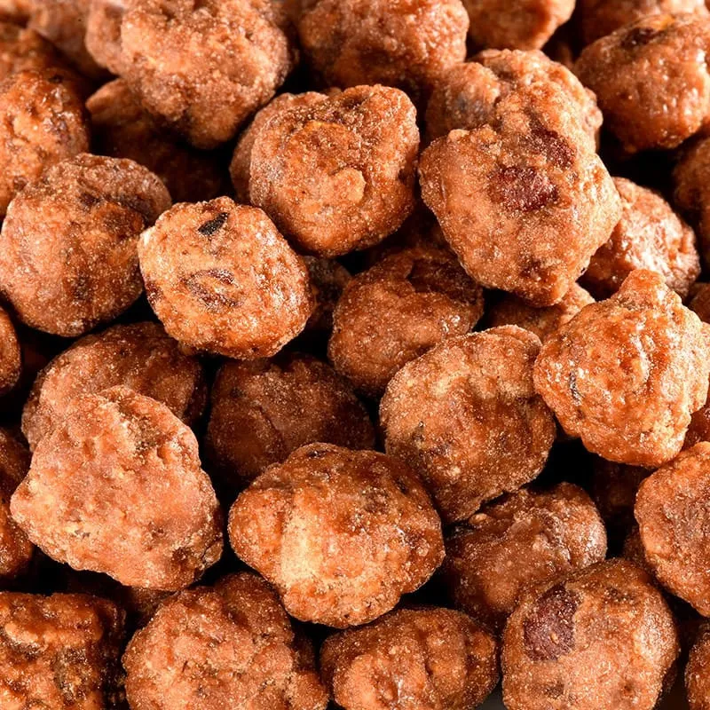 Noisettes caramélisées bio en vrac