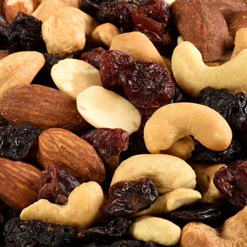 Mélange craquant - amandes et fruits secs bio