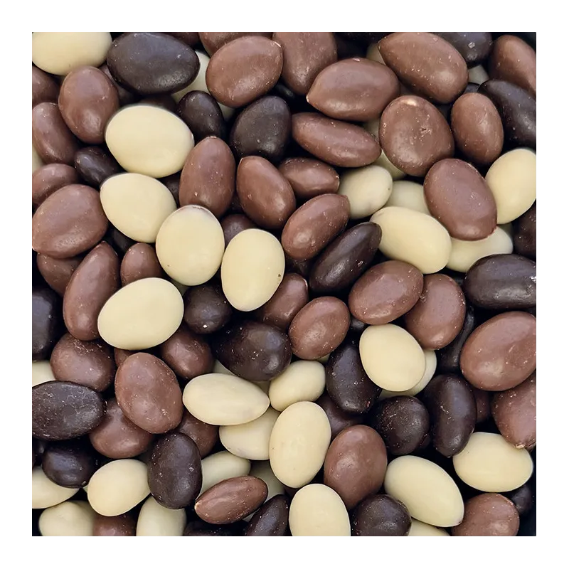 Amandes 3 chocolats